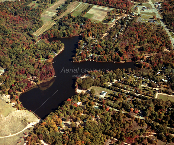 Goshorn Lake in Allegan County, Michigan